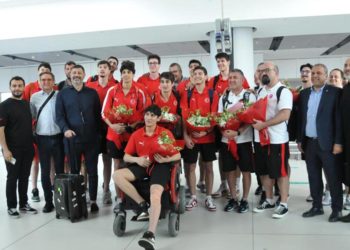 U19 Erkek Basketbol Ulusal Ekibi, yurda döndü