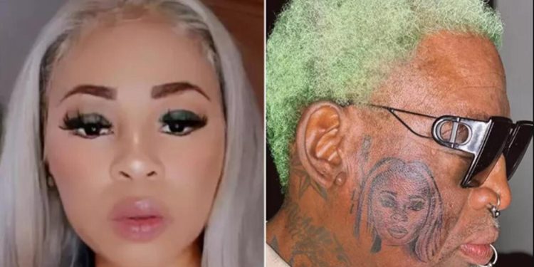 Ünlü basketbolcu sevgilisinin fotoğrafını yüzüne dövme yaptırdı: Neden olmasın?