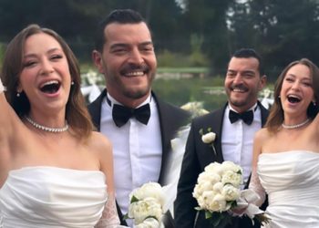 Ünlü çiftin keyifli günü