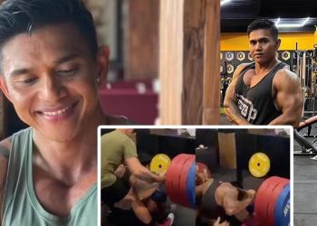 Ünlü fenomen Justyn Vicky kaldırdığı halterin altında kalarak can verdi!