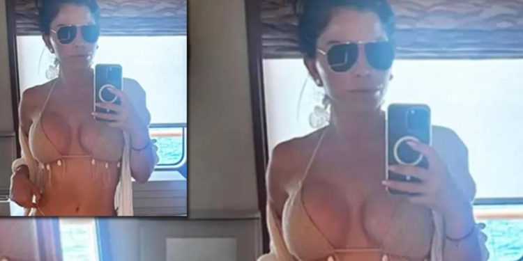 Yakında milyarder iş adamıyla evlenecek… Lakin bikinisi ucuzluktan