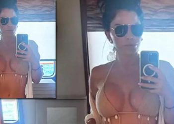 Yakında milyarder iş adamıyla evlenecek… Lakin bikinisi ucuzluktan