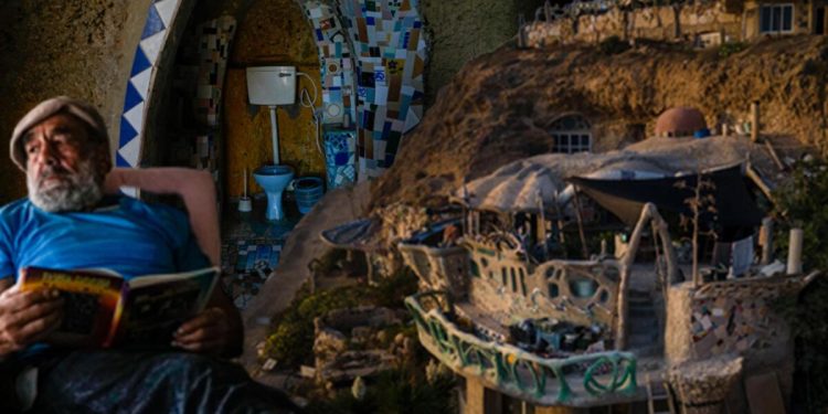 Yarım yüzyıl uğraştı, mağaradan bir kale yarattı! İsrail hükümeti 50 yıl sonra tahliye kararı verdi