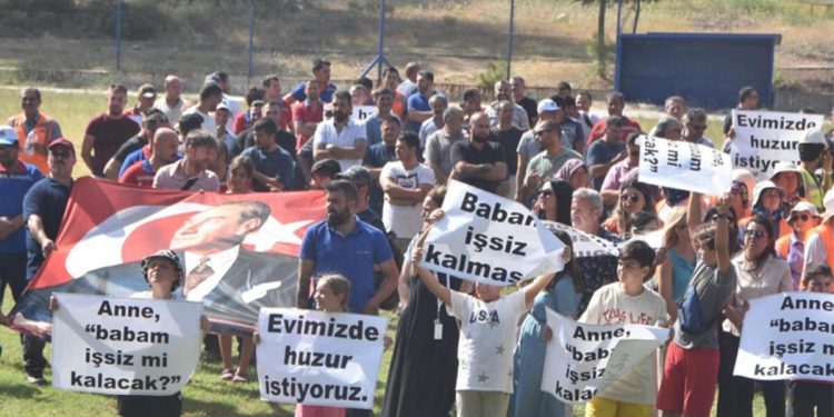 Yeniköy Kemerköy Termik Santral çalışanları: Mukadderatımızla ilgili oburlarının karar vermesine müsaade etmeyeceğiz