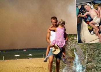 Yunanistan’dan acı itiraf:… Uydu imgeler felaketin boyutunu gözler önüne serdi! Turistlerin ‘kaçış’ için bekleyişi sürüyor