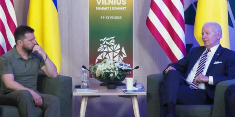 Zelenski, ABD Lideri Biden ile görüştü