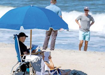 ABD Lideri tatilde: Biden plajda casuslar nöbette