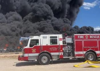 ABD’de dev yangın! Zorlukla denetim altına alındı…