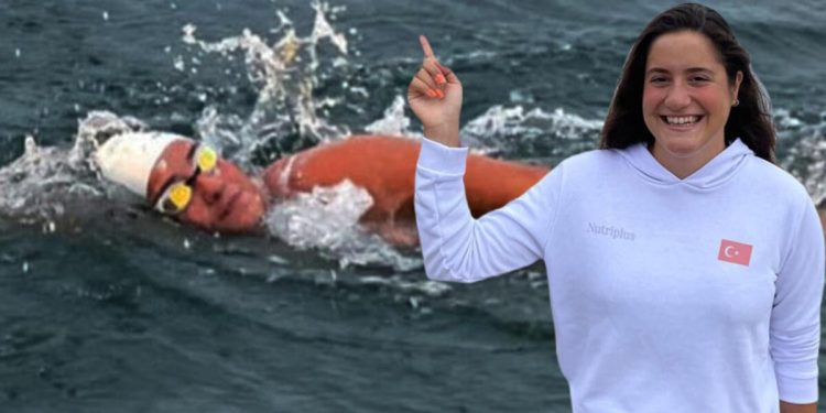 Açık su yüzücüsü Aysu Türkoğlu tarihe geçti