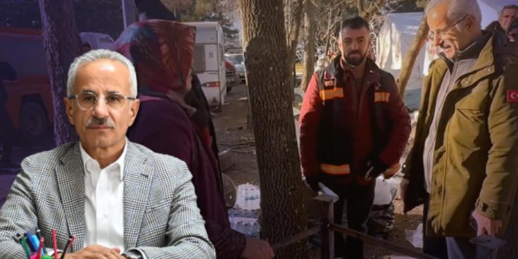 Asrın felaketinin izleri ortadan kaldırılıyor… Bakan Uraloğlu: Zelzele bölgesine lojistik dayanak sağlandı