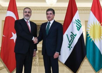 Bakan Fidan, IKBY Lideri Neçirvan Barzani ile görüştü