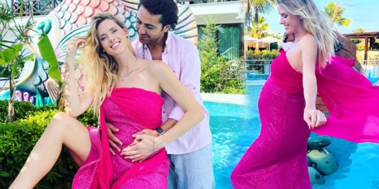 Bebeğinin cinsiyetini açıkladı