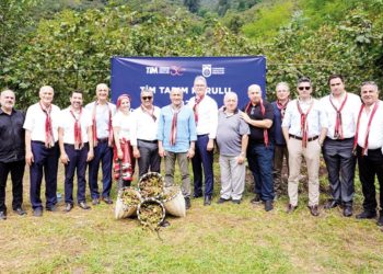 Binbir zorlukla toplanıyor fındığın merkezine TİM çıkarması