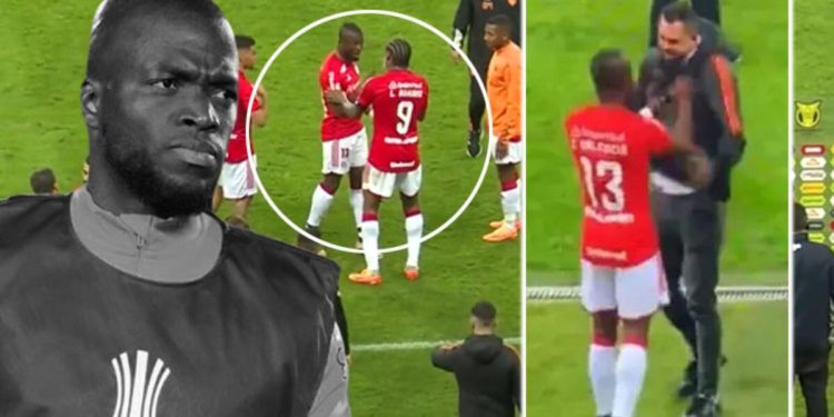 Brezilya’da Enner Valencia ile teknik heyet ortasında olay çıktı! Ekip arkadaşıyla tartıştı, futbol yöneticisini itti