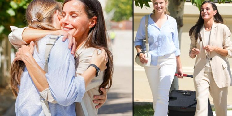 Büyük kızını askere gönderdi, küçük kızıyla futbol maçına gitti