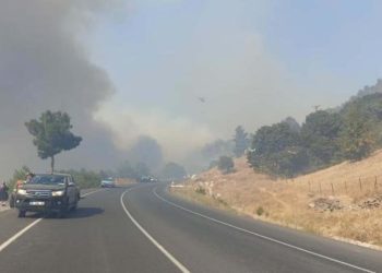 Çanakkale orman yangını | Çanakkale-Çan karayolu ne vakit açılacak, trafiğe açıldı mı?