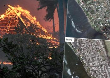 Cennet cehenneme dönüştü! Hawaii yangınlarında can kaybı 53’e yükseldi…