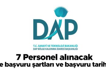 Doğu Anadolu Projesi (DAP) 7 kontratlı işçi alacak… İşte müracaat kuralları ve ilan ayrıntıları