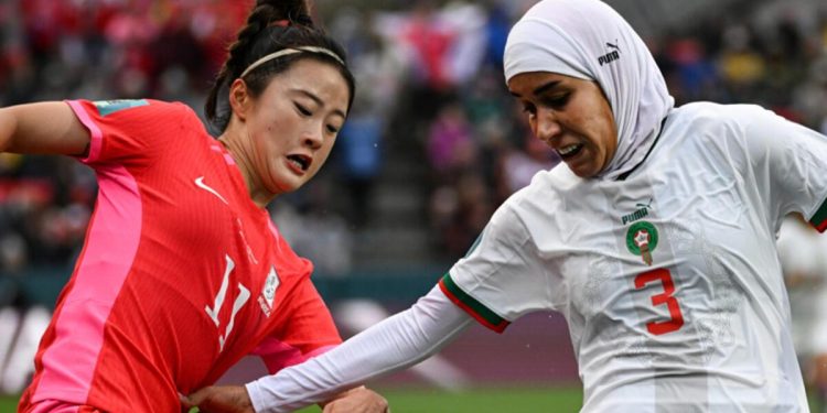 Dünya Kupası tarihinde birinci başörtülü futbolcu