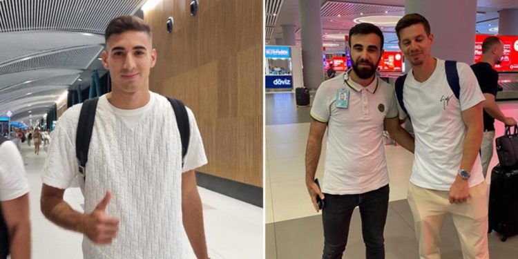 Fenerbahçe’nin muahede sağladığı Mert Müldür ve Miha Zajc mukavele imzalamak için İstanbul’da