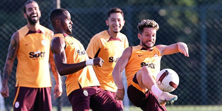 Galatasaray, Olimpija Ljubljana maçının taktiğini çalıştı