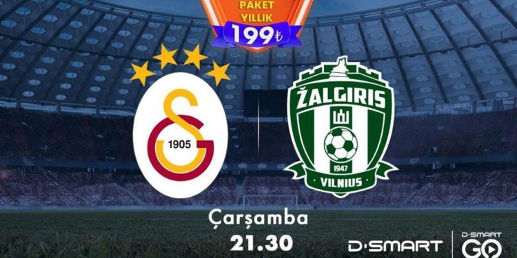 Galatasaray-Zalgiris maçı yalnızca D-Smart ve D-Smart GO’da