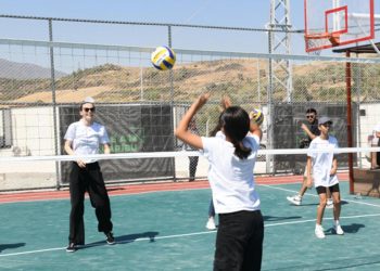 Hatay’da çocuklar ve gençler için yeni spor alanı