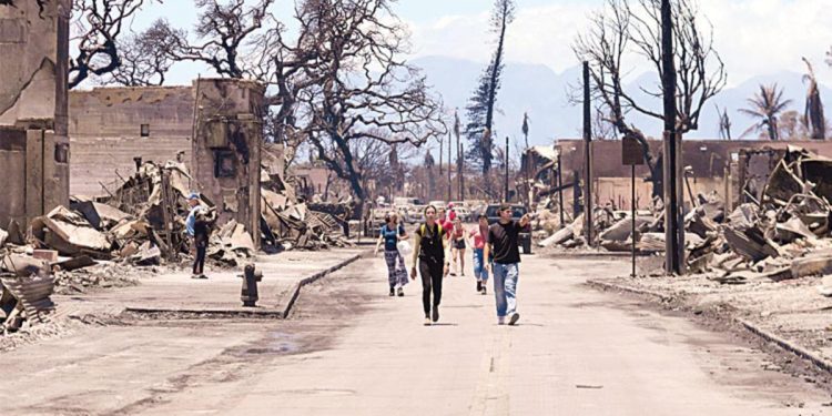 Hawaii’de can kaybı artıyor: 11 Eylül’den beter