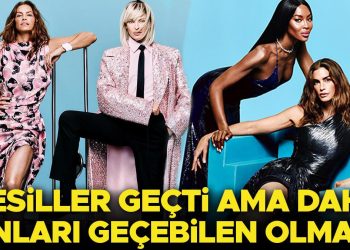 Hepsi yarı yaşlarındaki modellere taş çıkarıyor: Tüm vakitlerin en düzgün üstün modelleri yıllar sonra birlikte poz verdi