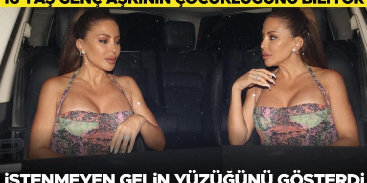 İstenmeyen gelin yüzüğünü gösterdi: 16 yaş küçük sevgilisinin çocukluğunu biliyor