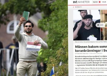 İsveç devlet televizyonu yayınladı! İşte Kur’an-ı Kerim’e atak düzenleyen provokatörün gerçek yüzü…
