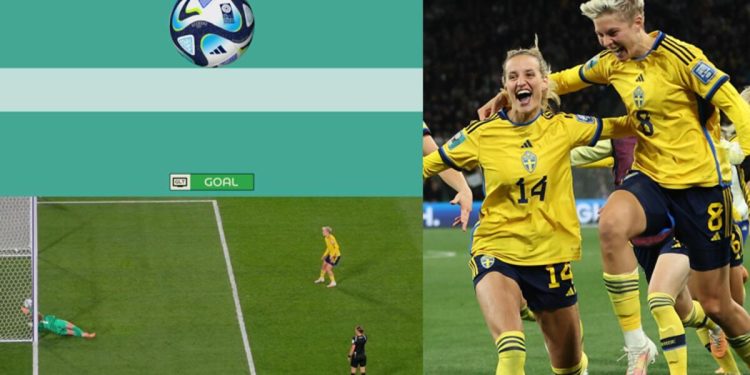 İsveç milimetre farkı ile çeyrek finalde! Bayanlar Dünya Kupası’na damga vuran olay…