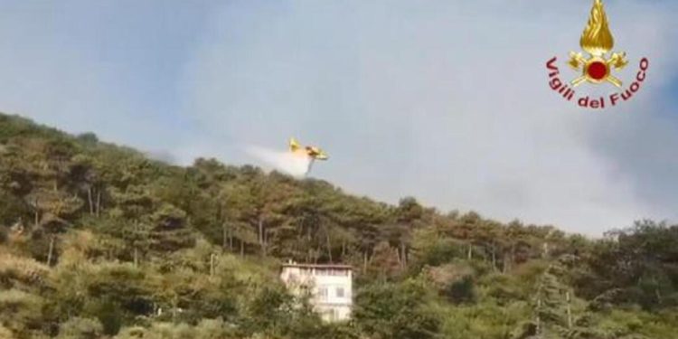 İtalya’da iki bölgede orman yangını