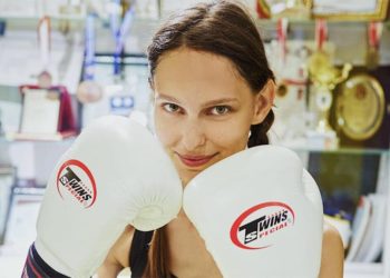 Jessica May rolü için kick boks öğreniyor
