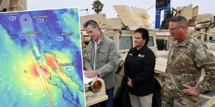 Kaliforniya’da Hilary Kasırgası alarmı: OHAL ilan edildi