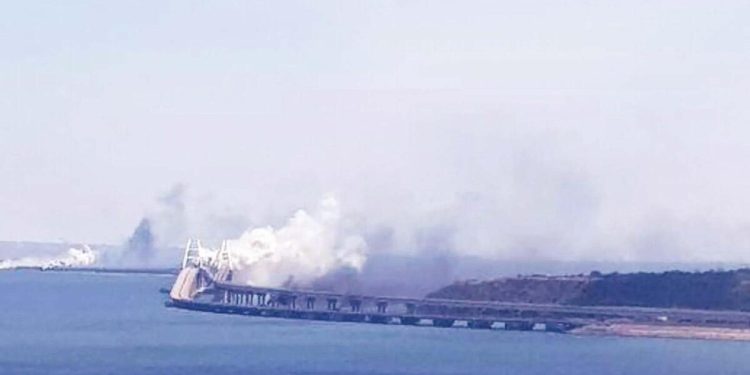 Kırım köprüsü tekrar maksat oldu