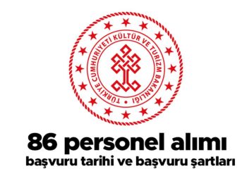 Kültür ve Turizm Bakanlığı 86 işçi alımı… İşte müracaat kuralları ve müracaat tarihleri hakkında son durum