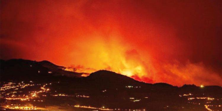 Kuzey yarımküre alev alev