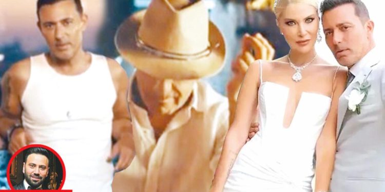 Mustafa Sandal’dan kayınpederine jest