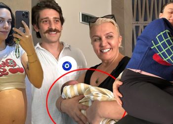 Oyuncu Bora Akkaş baba oldu… İşte Suzan bebek!