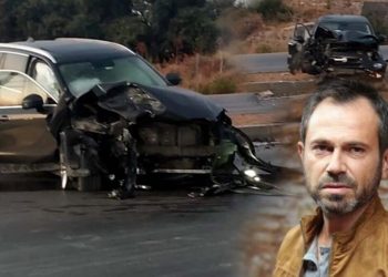 Oyuncu Olgun Şimşek, Bodrum’da trafik kazası geçirdi