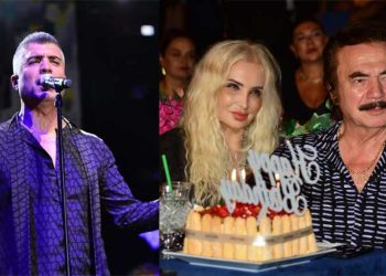 Özcan Deniz, Orhan Gencebay’ın doğum gününü sahneden kutladı
