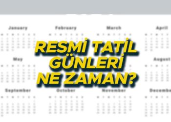 Resmi tatil günleri takvim listesi 2024 | Önümüzdeki yıl özel kesim ve kamu kurumları kaç gün tatil yapacak?