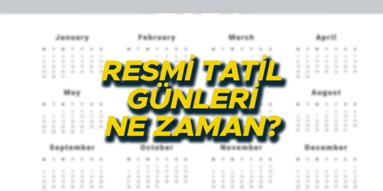 Resmi tatil günleri takvim listesi 2024 | Önümüzdeki yıl özel kesim ve kamu kurumları kaç gün tatil yapacak?