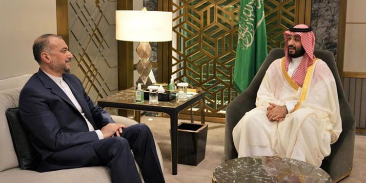 Riyad’a resmi ziyaret… İran Dışişleri Bakanı Abdullahiyan, Suudi Arabistan Veliaht Prensi Selman ile görüştü