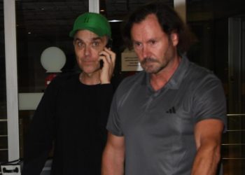 Robbie Williams özel jetiyle Bodrum’da