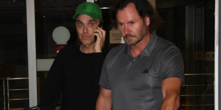 Robbie Williams özel jetiyle Bodrum’da