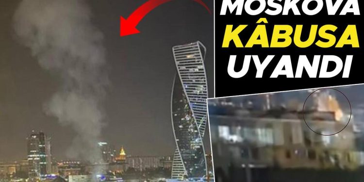 Rusya sabaha karşı 04:00’da kâbusa uyandı! Moskova’dan birinci kareler geldi