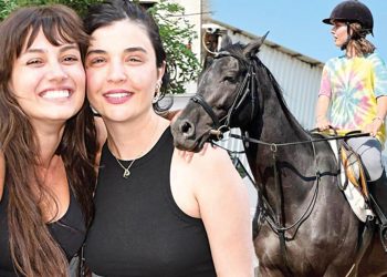 Sevda Erginci sarsıntıda kurtarılan atı sahiplendi