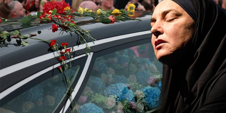 Sinead O’Connor İslami adaplara uygun biçimde toprağa verildi… İrlanda Cumhurbaşkanı da yer aldı